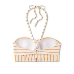 Women's Lightly Lined Tunneled Front Keyhole Bikini Top - Shade & Shore™ Orange -Style Haven Shop GUEST e725f3fb 3d95 48fd 8a59 dfd79675a23a