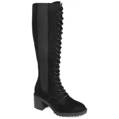 Journee Collection Womens Jenicca Tru Comfort Foam Stacked Heel Knee High Boots -Style Haven Shop GUEST e76f2828 06c9 49fb 8b7b 97684cc2ac35