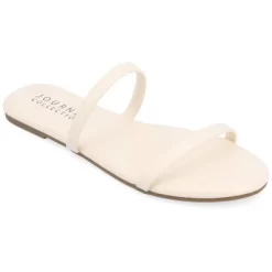 Journee Collection Womens Adyrae Tru Comfort Foam Slide Flat Sandals -Style Haven Shop GUEST e9539eda 6c60 465b a771 503a0ee7248b