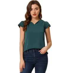 Allegra K Women's Work Business Casual Plain Cap Sleeve Blouse 35 Allegra K Women's Work Business Casual Plain Cap Sleeve Blouse -Style Haven Shop GUEST ec72e07a 6d3b 4118 83eb 8c13ea0abc2d