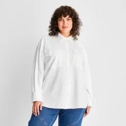 Women's Long Sleeve Western Button-Down Shirt - Future Collective™ With Reese Blutstein -Style Haven Shop GUEST ed1da4f8 164f 47bc 8070 8dbefa3973bc