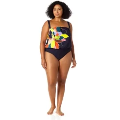 Anne Cole Plus - Women's Strapless Blouson Keyhole One Piece Swimsuit 10 Anne Cole Plus - Women's Strapless Blouson Keyhole One Piece Swimsuit -Style Haven Shop GUEST ef94fe11 1c83 46a5 808d 632e7f58e1b3