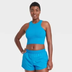 Women's Medium Support Seamless High-Neck Sports Bra - All In Motion™ 18 Women's Medium Support Seamless High-Neck Sports Bra - All In Motion™ -Style Haven Shop GUEST efa12a66 995a 4554 bd21 8d6e7304a96a