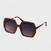 Women's Oversized Square Sunglasses - A New Day™ Brown -Style Haven Shop GUEST f09e1a8a edbc 4948 8f4f 7adf1062e40a