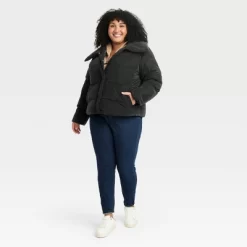 Women's Short Puffer Jacket - Ava & Viv™ -Style Haven Shop GUEST f112e2e5 b318 47d6 81ac 457cc94a8972