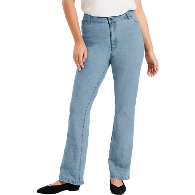 June + Vie By Roaman's Women’s Plus Size June Fit Bootcut Jeans 11 June + Vie By Roaman's Women’s Plus Size June Fit Bootcut Jeans - Image 9