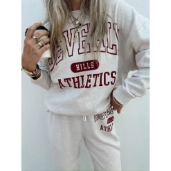 Women's Ascot + Hart Beverly Hills Graphic Joggers - Beige 10 Women's Ascot + Hart Beverly Hills Graphic Joggers - Beige -Style Haven Shop GUEST f42b82ff 492d 440a be63 16f946db6076