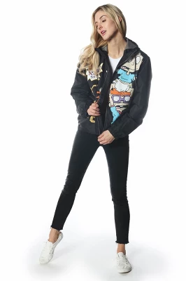 Members Only - Women's Chucky Placement Windbreaker Oversized Jacket 6 Members Only - Women's Chucky Placement Windbreaker Oversized Jacket - Image 4