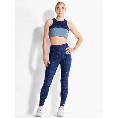 NIC + ZOE Spotted Blues Flexfit Full Length Legging 9 NIC + ZOE Spotted Blues Flexfit Full Length Legging - Image 7