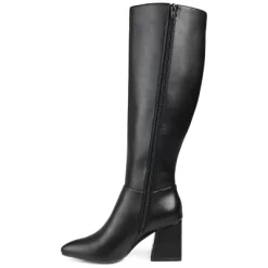 Journee Collection Womens Landree Tru Comfort Foam Block Heel Knee High Boots