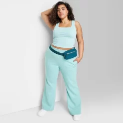 Women's High-Rise Wide Leg French Terry Sweatpants - Wild Fable™ -Style Haven Shop GUEST f7871b1a 5c5d 49ec 9cae 5eace60b9045
