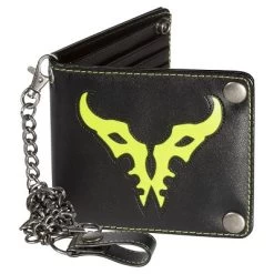 JINX Inc. World Of Warcraft Legion Logo Men's Bifold Chain Wallet