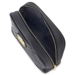 Daisy Fuentes Women's Large Dome Flat Makeup Bag Pouch- Makeup Organizer Travel Bag, Cosmetic Bag, Toiletry Bag -Style Haven Shop GUEST f8230f76 4601 4efa 8a9c bf3d71e076af