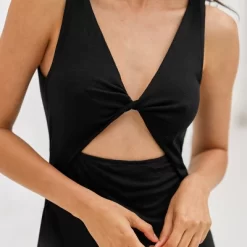 Women's Onyx Twist-Front Cutout Bodycon Dress -Cupshe 12 Women's Onyx Twist-Front Cutout Bodycon Dress -Cupshe -Style Haven Shop GUEST fa089204 88d3 454c bf26 7eaa9a40f4d3