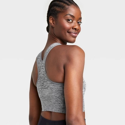 Women's Medium Support Seamless High-Neck Sports Bra - All In Motion™ 6 Women's Medium Support Seamless High-Neck Sports Bra - All In Motion™ - Image 4