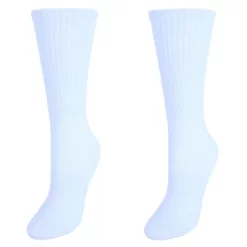 CTM Women's Dry And Cool Cushioned Crew Socks (Pack Of 2)