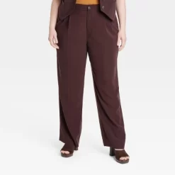 Women's High-Rise Relaxed Fit Full Length Baggy Wide Leg Trousers - A New Day™ -Style Haven Shop GUEST fa89858d 70bb 43d3 bfc3 e6420024e521