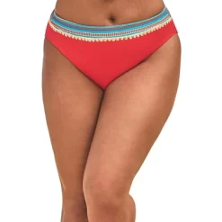 Swimsuits For All Women’s Plus Size Mentor Ribbed High Waist Bikini Bottom -Style Haven Shop GUEST fb8986d8 093f 43e7 8a18 1e2a393d3a6f