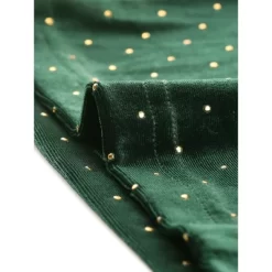 Allegra K Women's Velvet Wide Leg Retro Shiny Glitter Overalls Jumpsuits Pants -Style Haven Shop GUEST fc02089b 5941 48b3 a072 fb65557da0fa