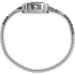 Women's Timex Indiglo Expansion Band Watch - Silver/Mother Of Pearl T2M826JT