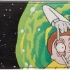 Bioworld Rick And Morty Portal Space PU Faux Leather Bifold Wallet Black
