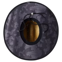 HUK Men's Running Lake Straw Wide Brim Fishing And Beach Hat