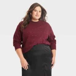 Women's Jeweled Pullover Sweatshirt - A New Day™ -Style Haven Shop GUEST fdac4a4c 7a6d 4ab2 bbac 8449c3b4773f