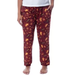 Harry Potter Womens' Hogwarts House Sleep Jogger Pajama Pants-All Houses -Style Haven Shop GUEST fdb5a7ca 15a8 41bc acc4 032f2c659525