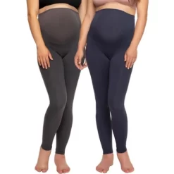 Felina Women's Velvety Soft Maternity Leggings For Women - Yoga Pants For Women, Maternity Clothes - (2-Pack) -Style Haven Shop GUEST fef9e032 789e 4197 95ba 0f750fbcab86