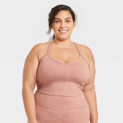 Women's Light Support Allover Cozy Cami Sports Bra - All In Motion™ 9 Women's Light Support Allover Cozy Cami Sports Bra - All In Motion™ - Image 7